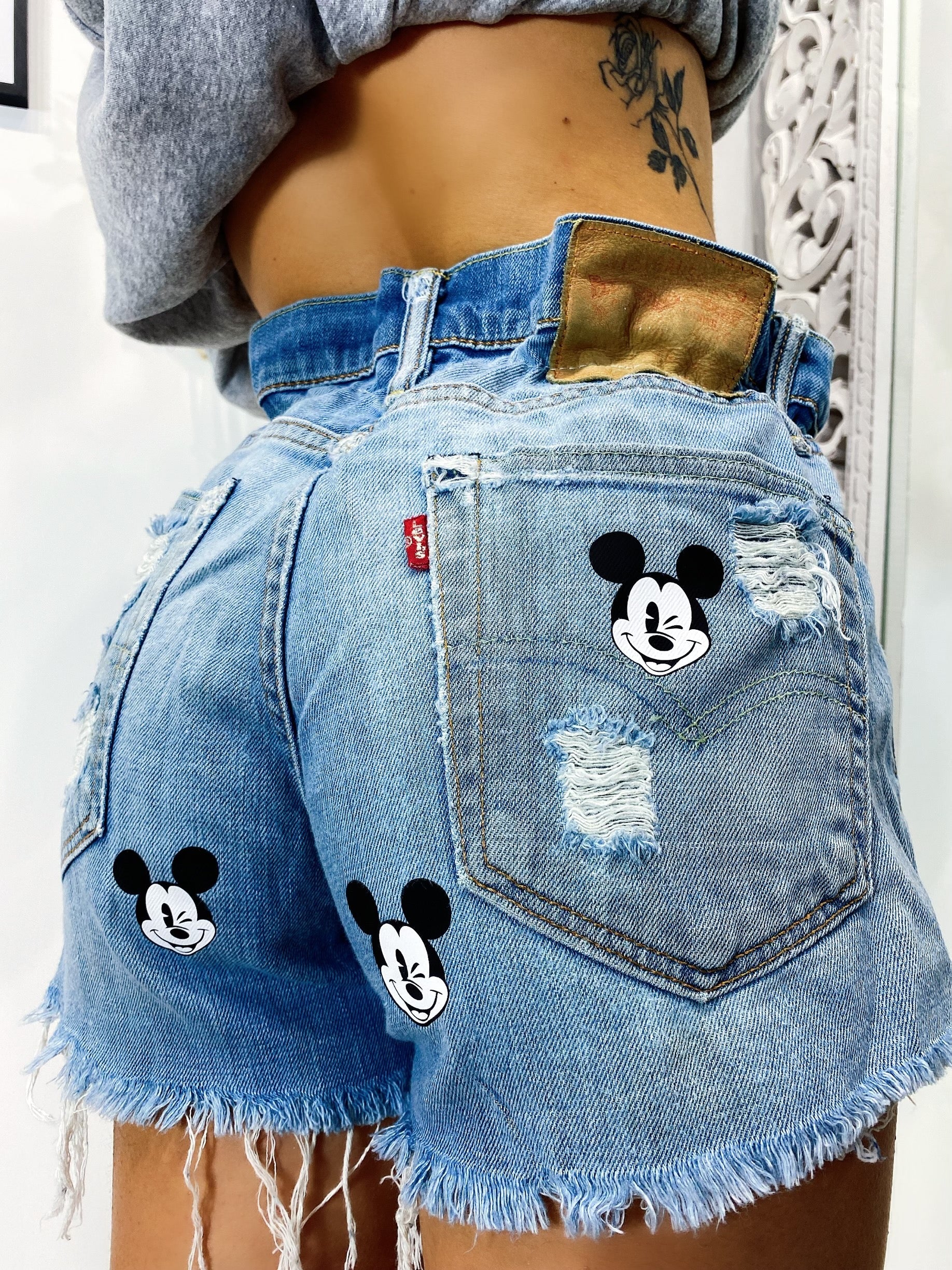 Short Levi’s Vintage con stampa topolino