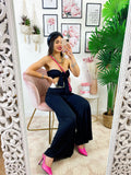 Completo Pantalone e Top con fiocco