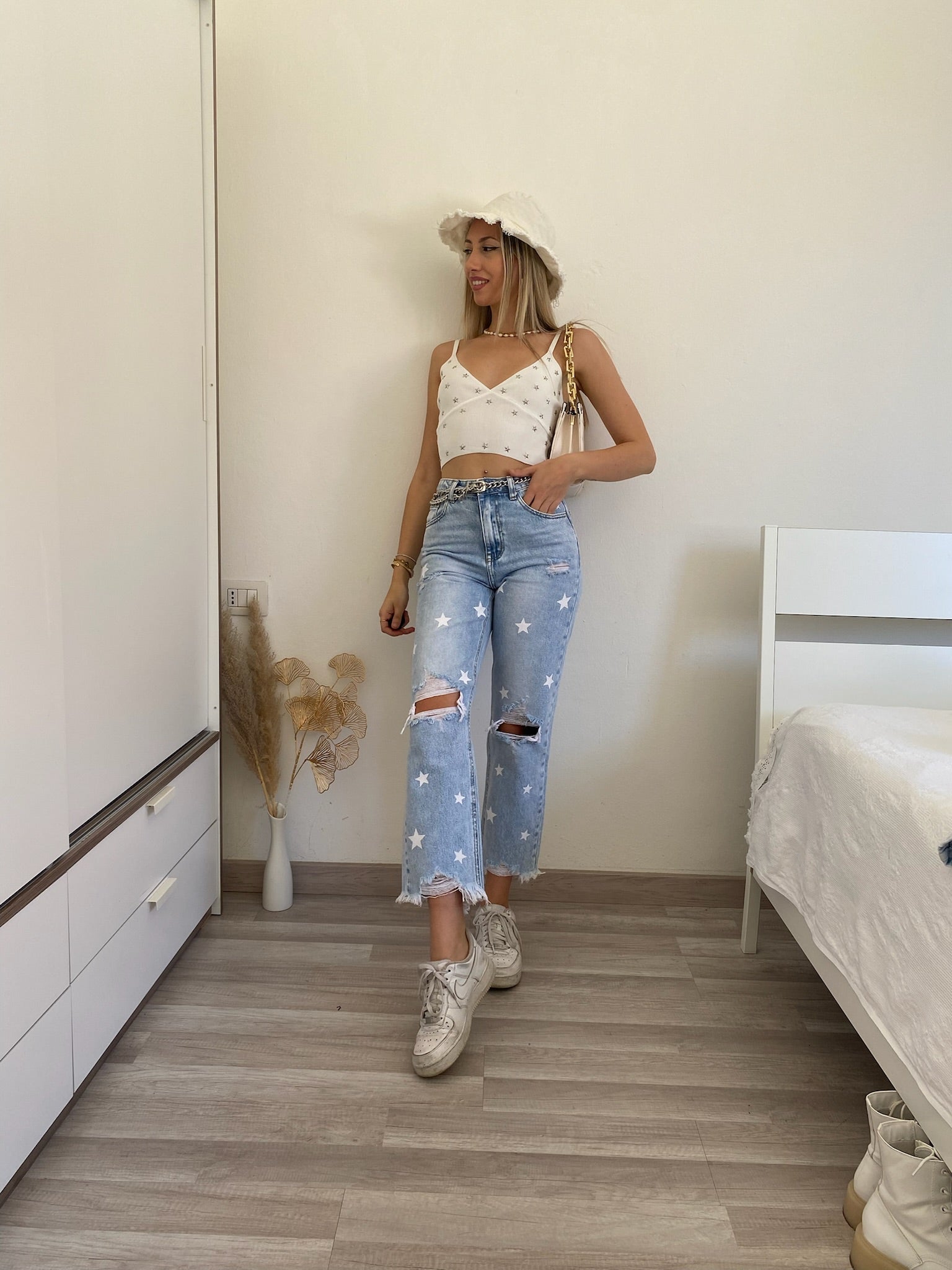 Jeans con stelle