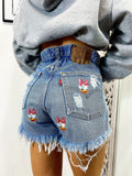Short Levi’s Vintage con stampa Paperina bagno medio