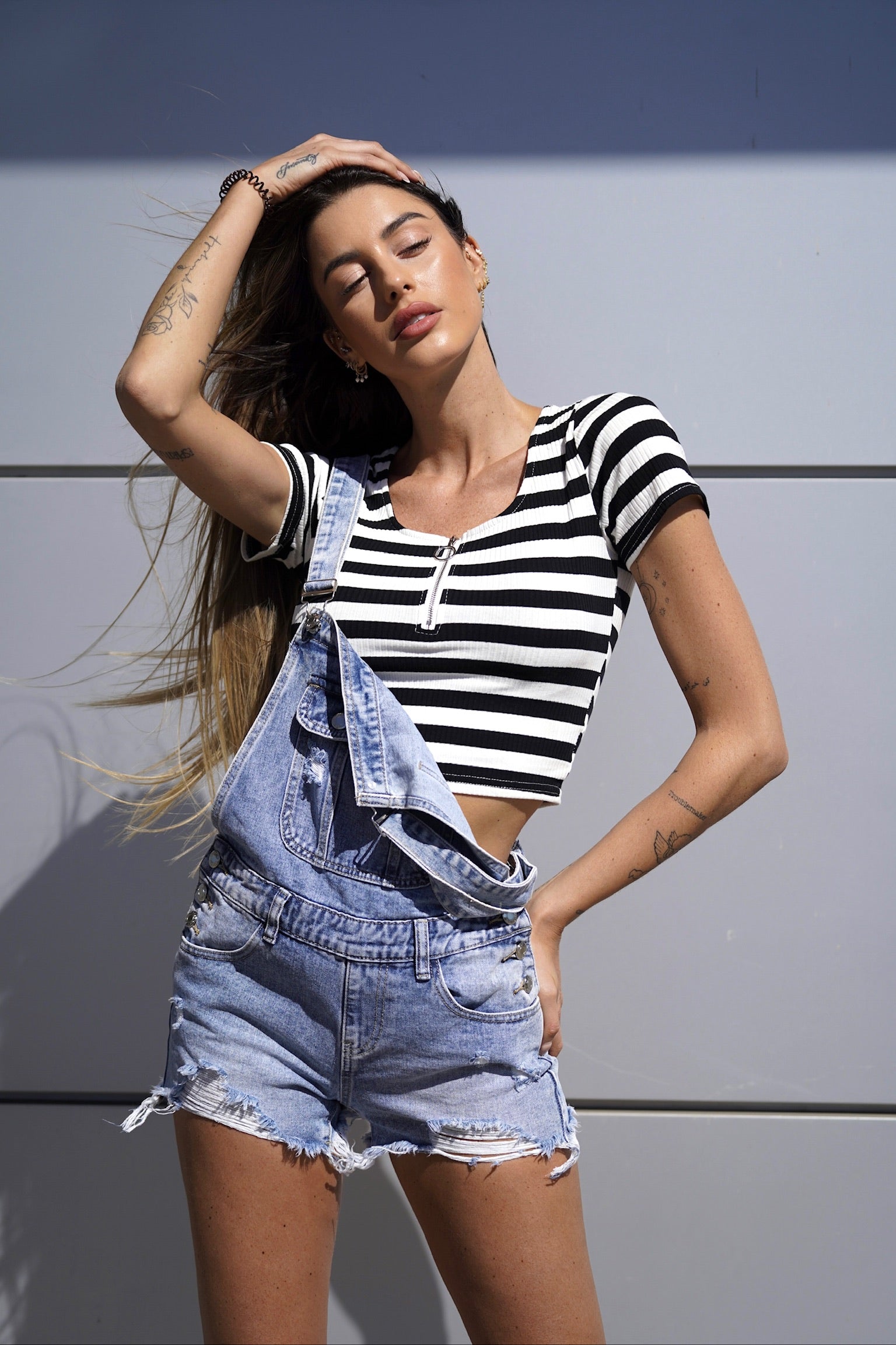 Salopette in jeans