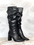 Stivale arricciato Black