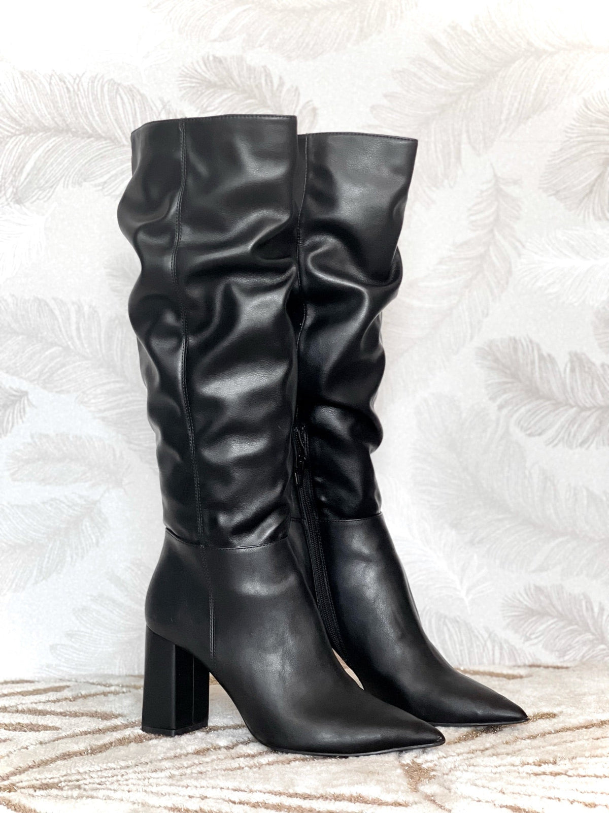 Stivale arricciato Black