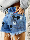 Short Levi’s Vintage con stampa bagno medio