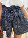 Short a pois con fiocco