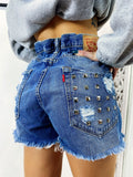 Short Levi’s Vintage con Borchie bagno medio