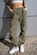 Pantalone cargo verde militare