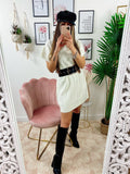 Abito in maglia smanicato