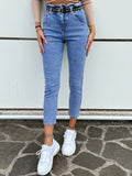 Jeans a caramella chiaro