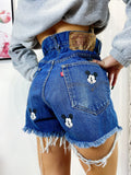 Short Levi’s Vintage con stampa topolino bagno medio
