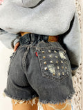 Levi’s Vintage grigio scuro con borchie