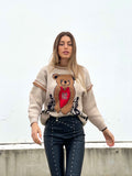 Maglione Teddy Soft Camel
