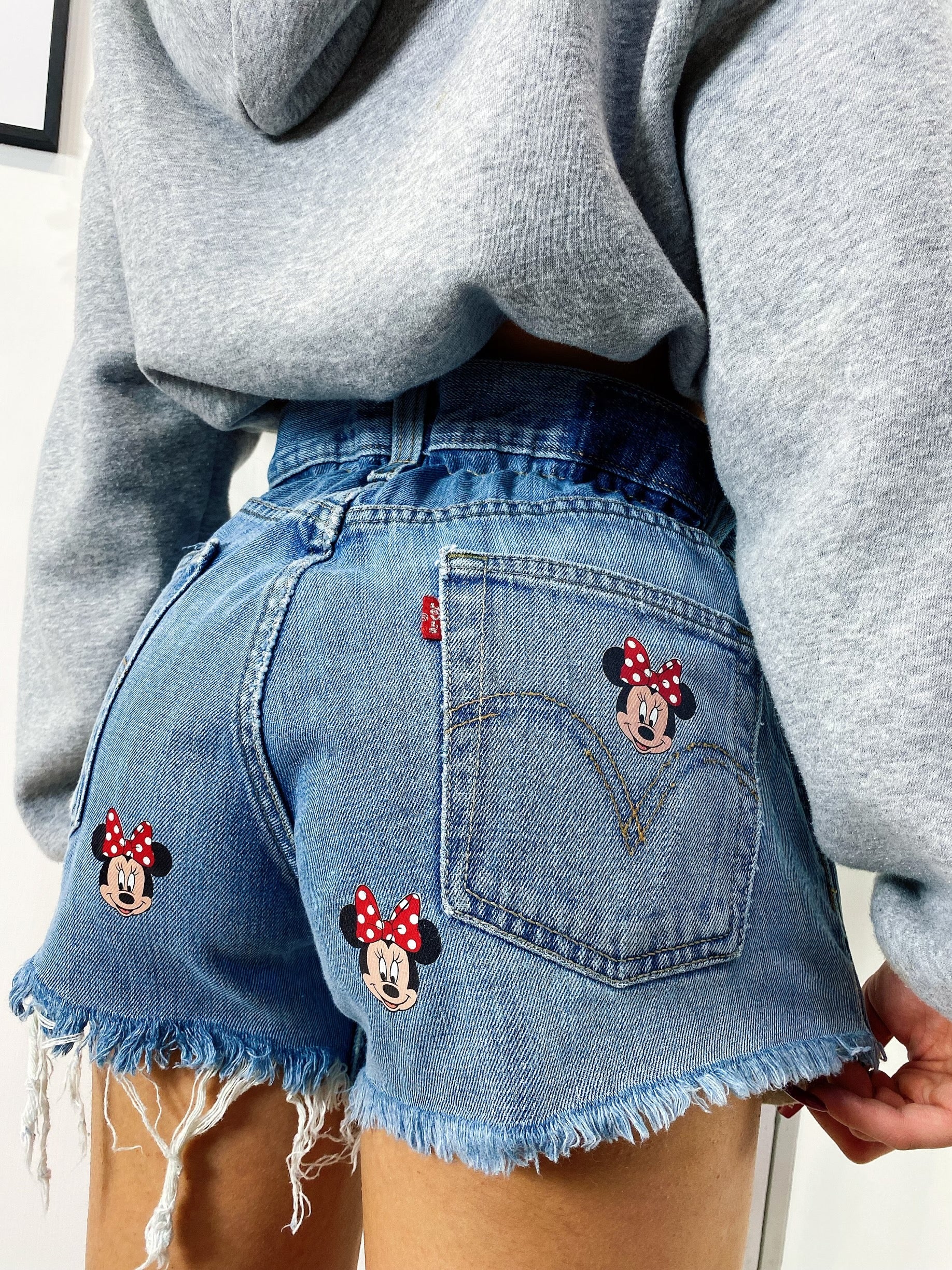 Short Levi’s Vintage bagno chiaro con stampe