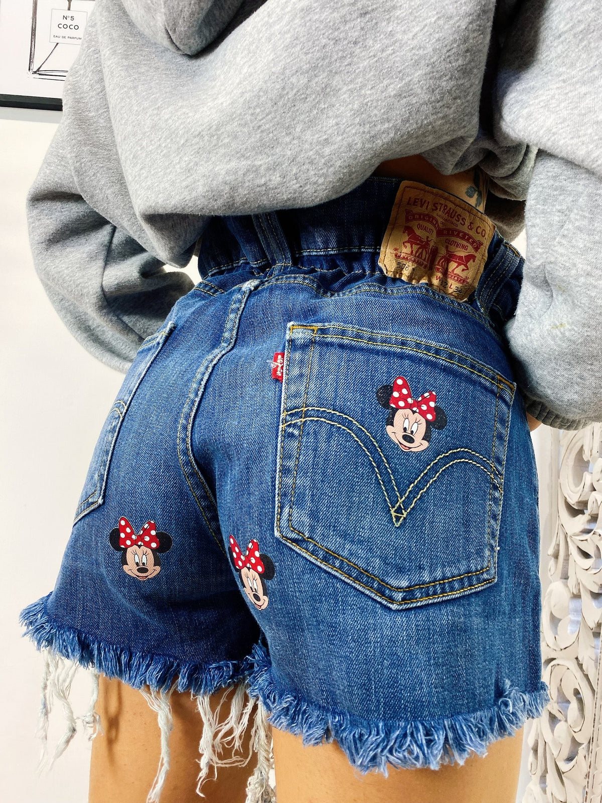 Short Levi’s Vintage bagno scuro con stampe