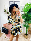 Completo etnico Short e Giacca base Nera
