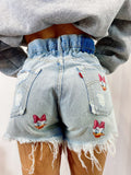 Short Levi’s Vintage con stampa Paperina bagno chiaro
