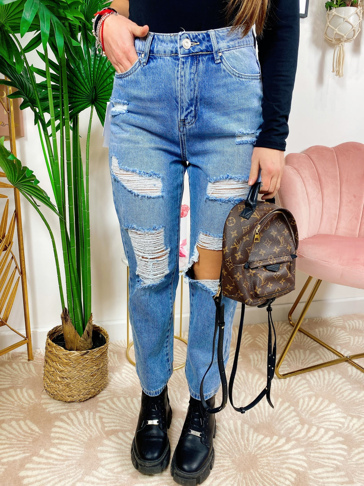 Jeans con strappi