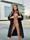 Cappotto over nero