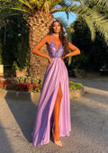 Afrodite con paillettes lilla