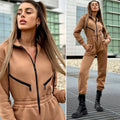 Tuta intera Camel con zip