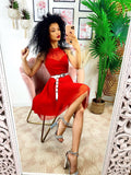 Abito principessa Summer rosso