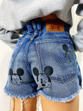 Short Levi’s Vintage bagno scuro con stampe