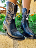 Texano nero con stella