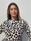 Maglia bianca e nera