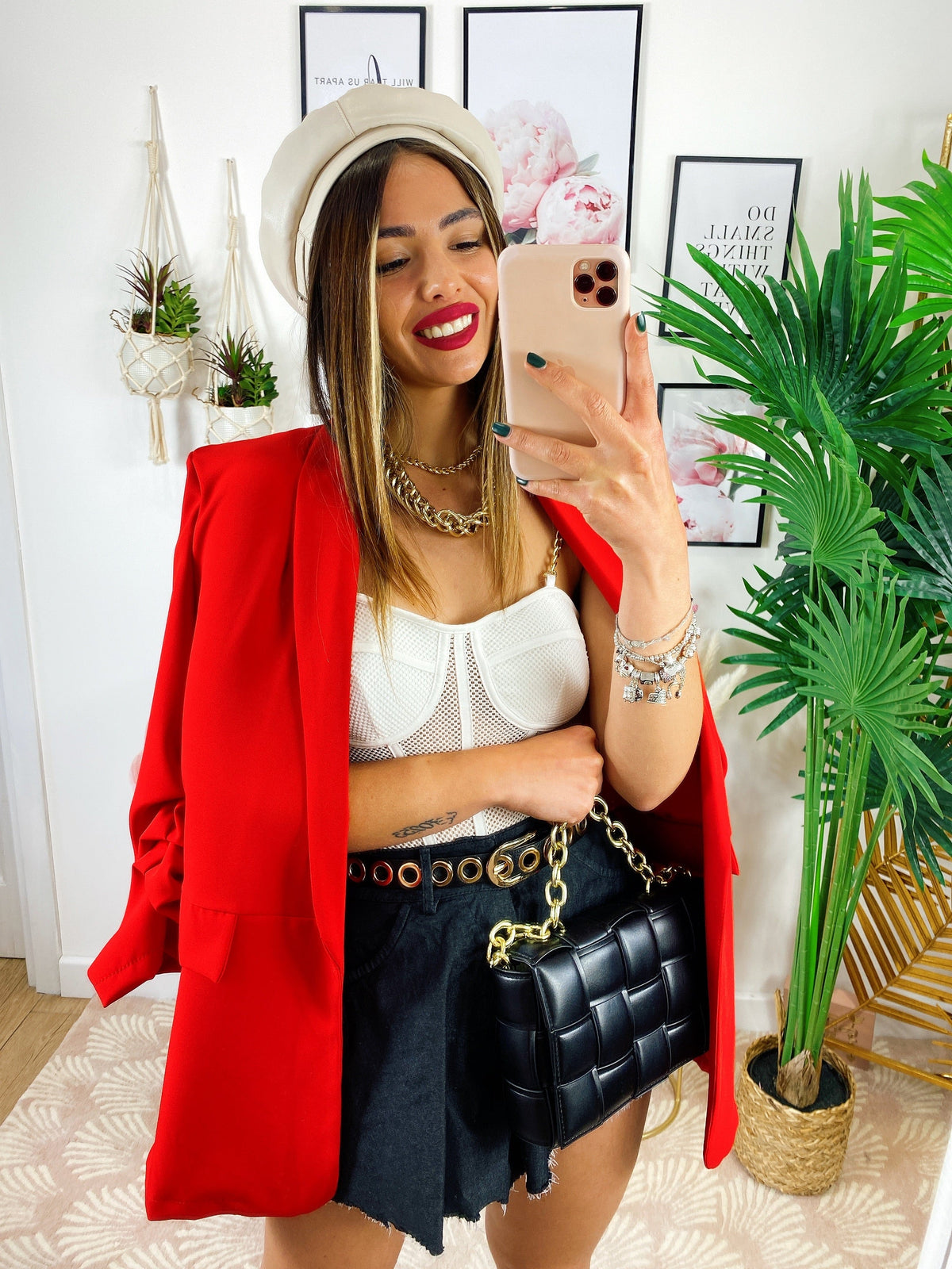 Giacca rossa