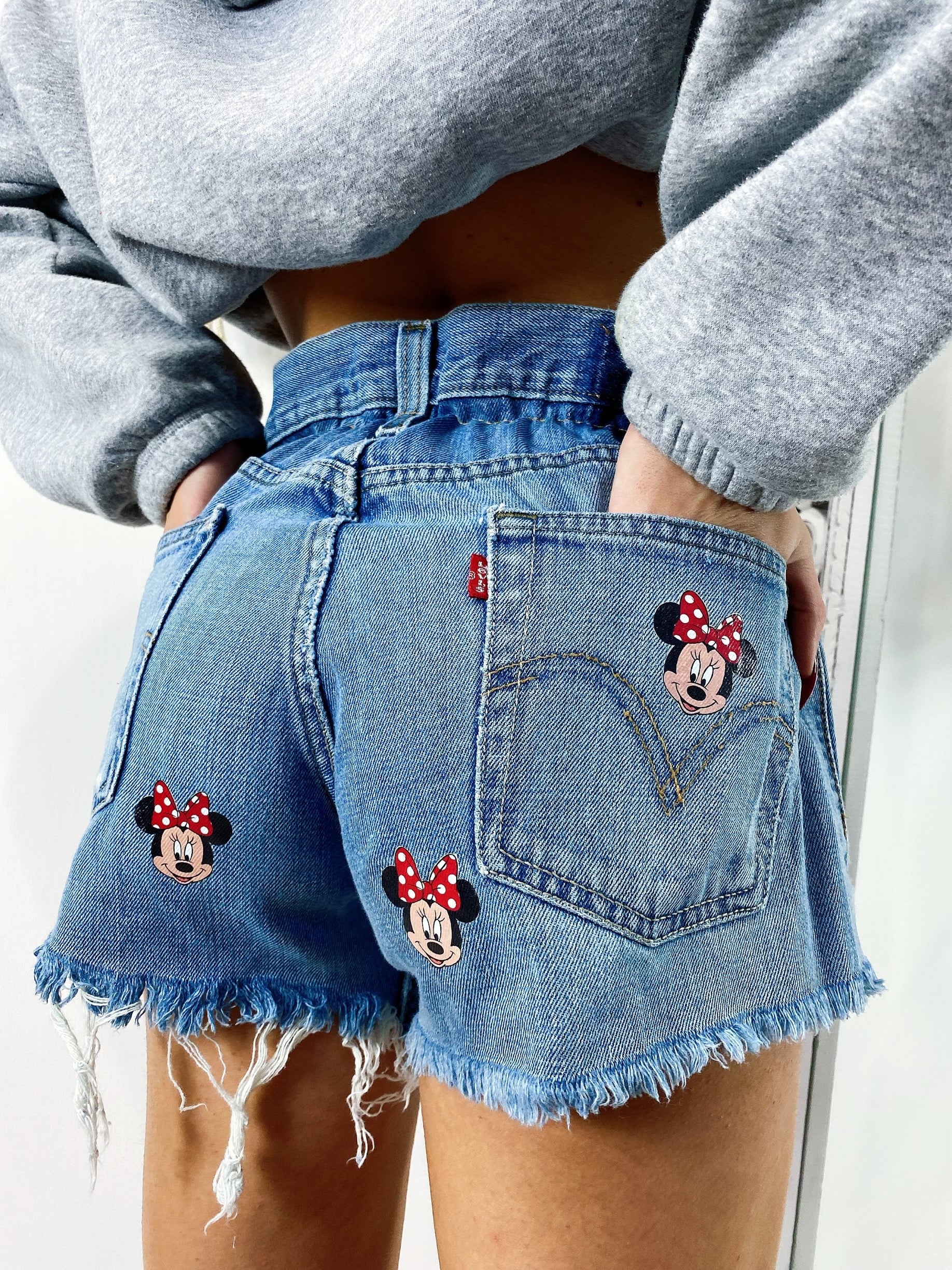 Short Levi’s Vintage bagno chiaro con stampe