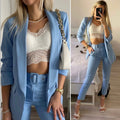 Completo giacca e pantalone carta da zucchero