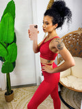 Set tuta sportiva colours rossa