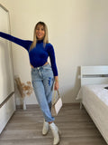 Body in ciniglia con frange