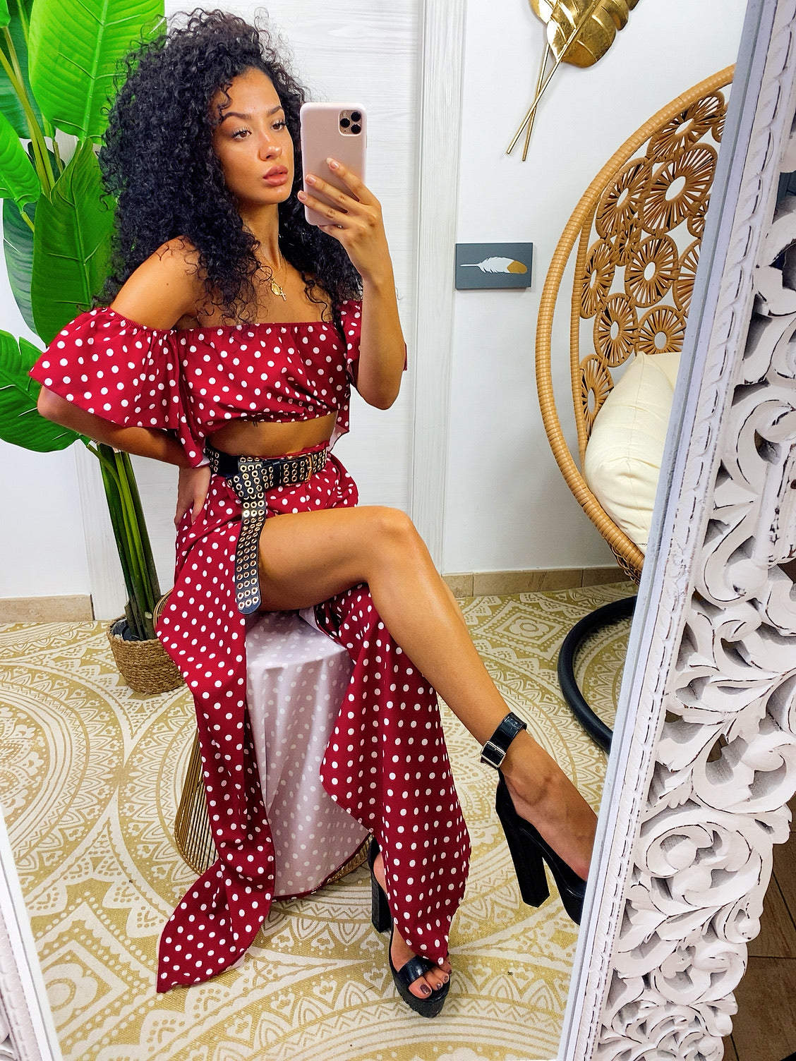 Completo a pois top e gonna