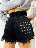 Short Levi’s Vintage con Borchie Nero
