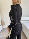 Body cuciture fuori