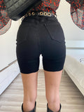 Short midi Nero