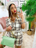 Tutina Check Beige
