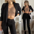 Completo giacca e pantalone nero