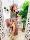 Kimono o abito etnico Base Rosa