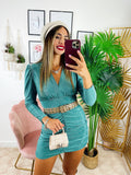 Abito tiffany glitter
