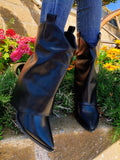 Stivaletto basso con tacco
