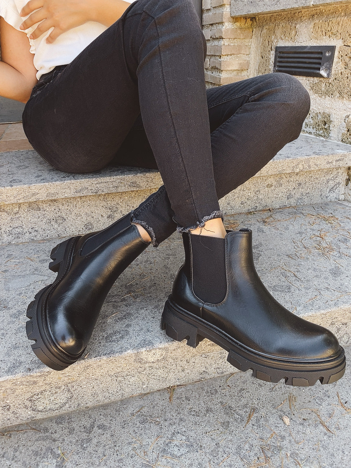 Stivaletto combat basso