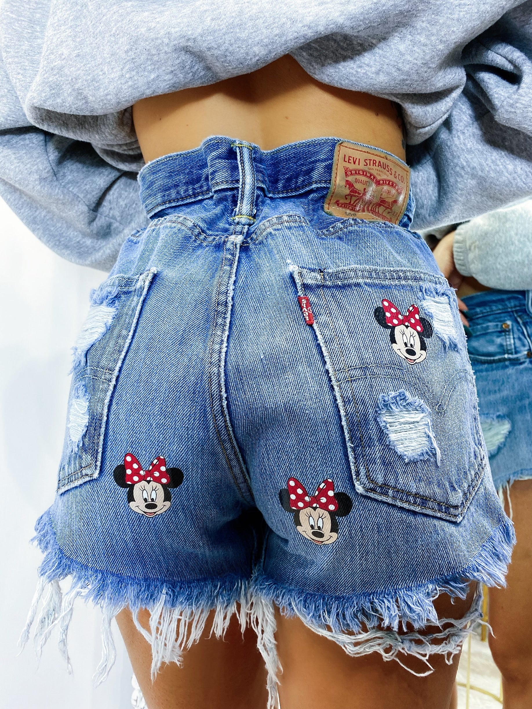 Short Levi’s Vintage con stampa topolina