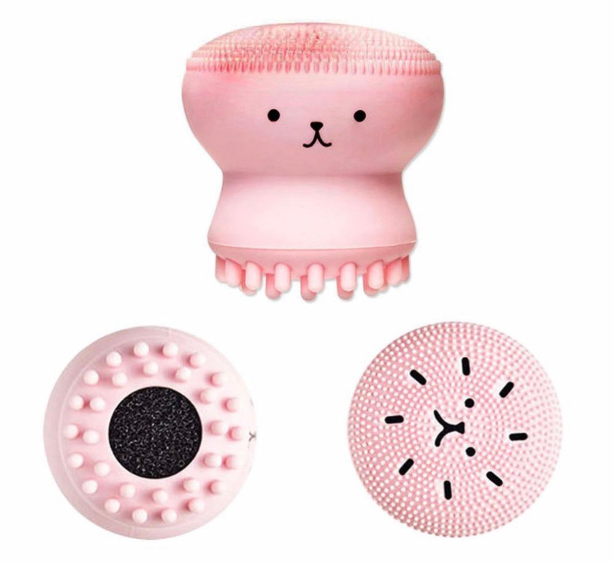 Spazzola in silicone per pulizia del viso