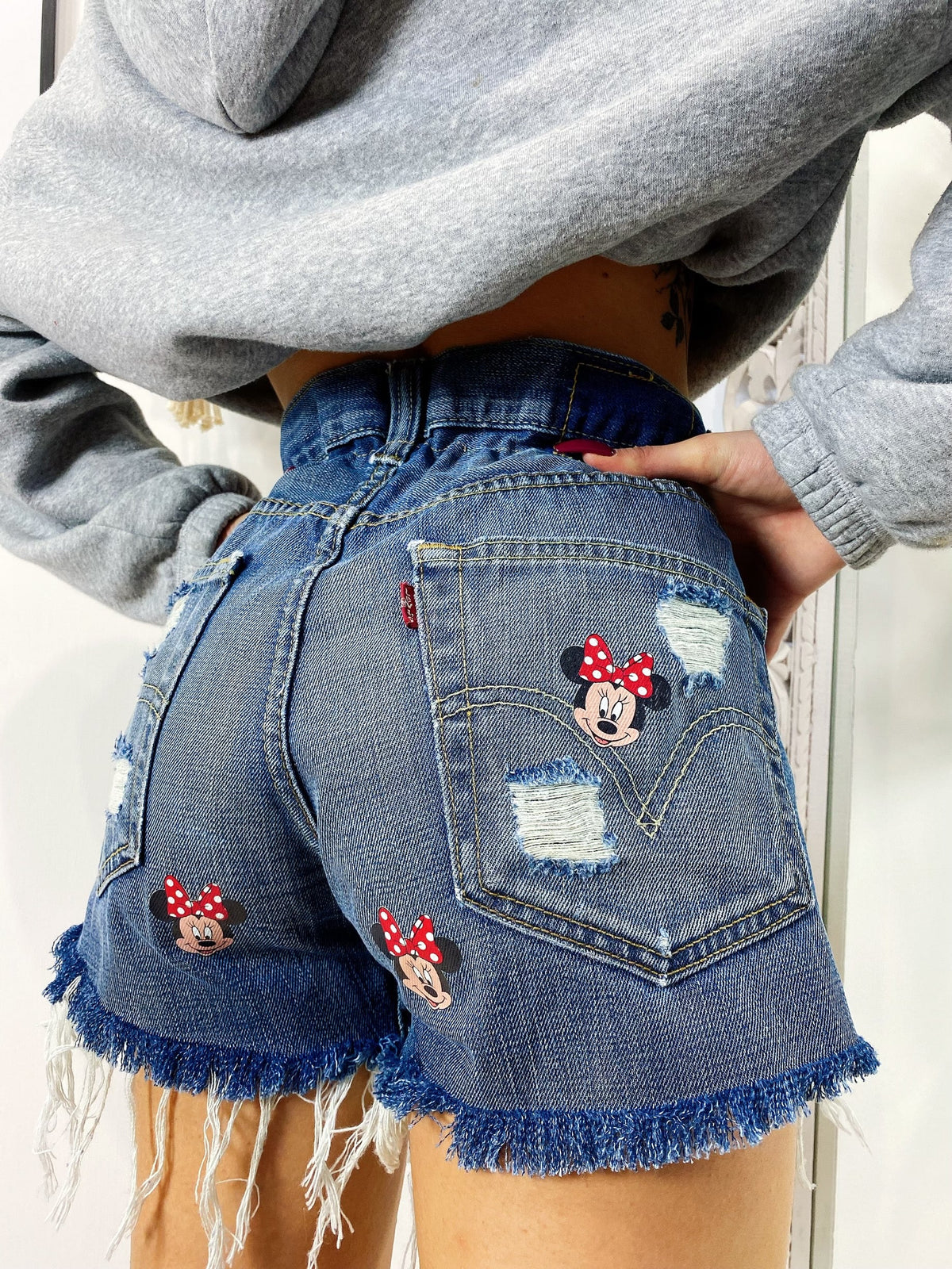 Short Levi’s Vintage bagno scuro con stampe