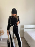 Jeans bianco nero