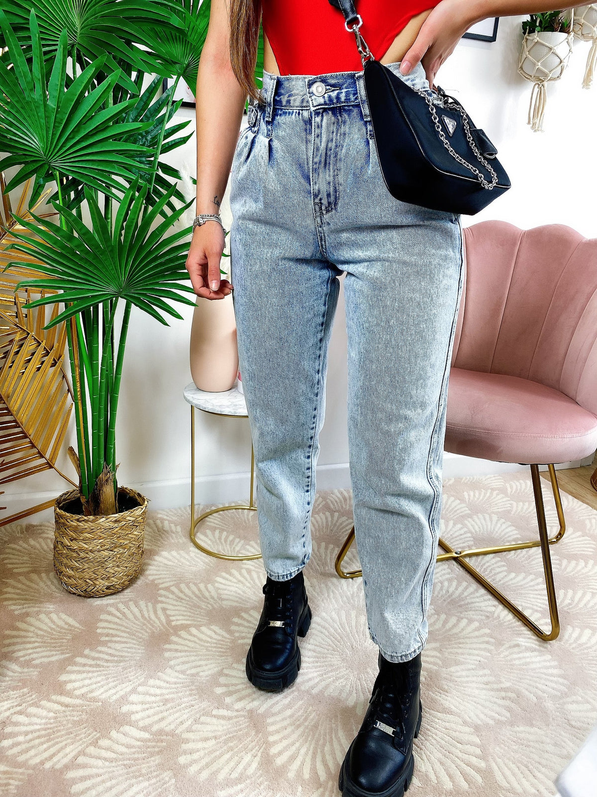 Jeans manfit bagno chiaro