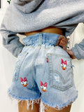 Short Levi’s Vintage con stampa Paperina bagno chiaro