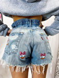 Short Levi’s Vintage con stampa Paperina bagno chiaro